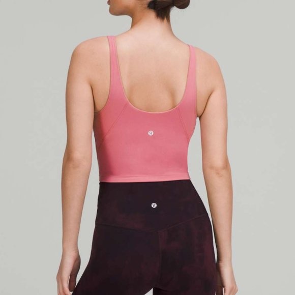 Lululemon Align Cropped Tank Top Sz4 pink NWT - Picture 7 of 9